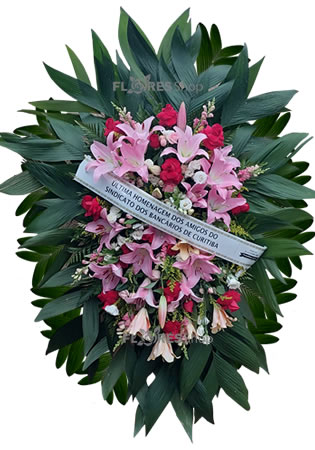 Muito amada | Coroa de Flores 